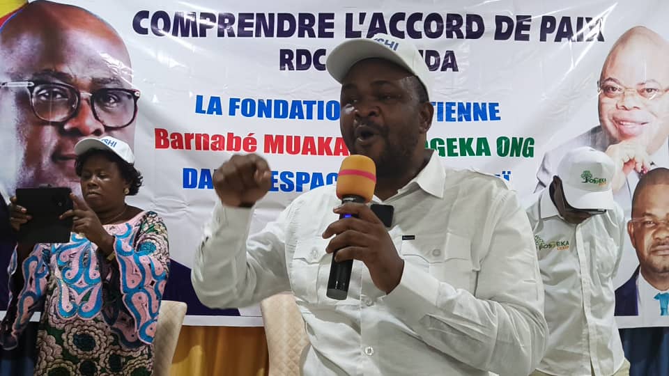 Sensibilisation autour de l’accord de paix entre Kinshasa et Kigali : Génie Kande en mission à Lubumbashi