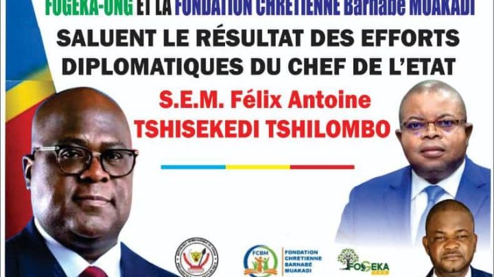 Rencontre entre Tshisekedi et Kagame : Génie Kande salue la diplomatie agissante du Président congolais