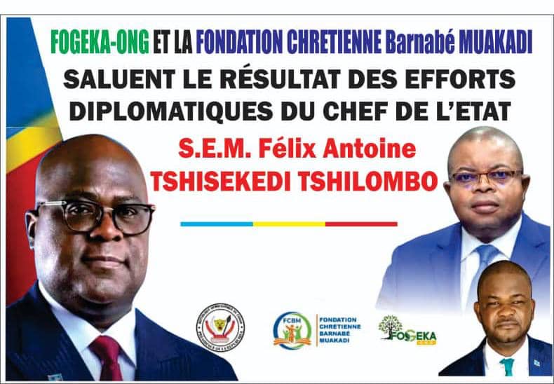 Rencontre entre Tshisekedi et Kagame : Génie Kande salue la diplomatie agissante du Président congolais