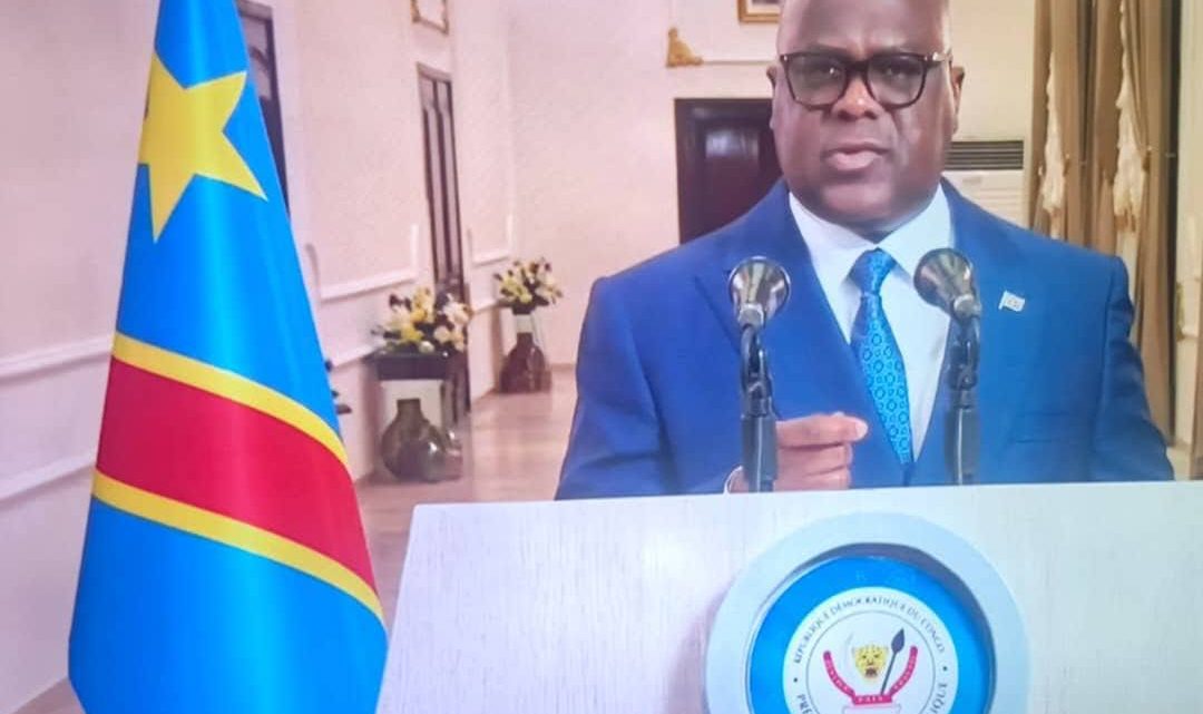 RDC : Félix Tshisekedi convoque 3 mois de dialogue national « patriotique » sans les criminels ni les groupes armés
