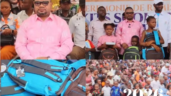 RDC – KANANGA : Rentrée scolaire 2026-2027, Barnabé MUAKADI confirme son engagement à la solidarité nationale, dans la vision de Félix Antoine Tshisekedi