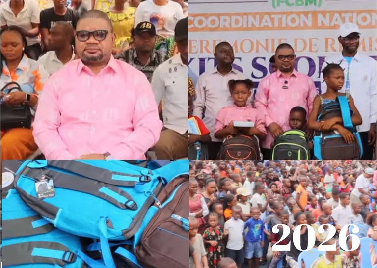 RDC – KANANGA : Rentrée scolaire 2026-2027, Barnabé MUAKADI confirme son engagement à la solidarité nationale, dans la vision de Félix Antoine Tshisekedi