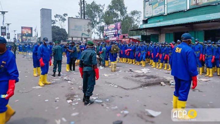 KINSHASA-ASSAINISSEMENT : BRAVO AUX BÂTISSEURS. CIVISME, DISCIPLINE, ORDRE PUBLIC 