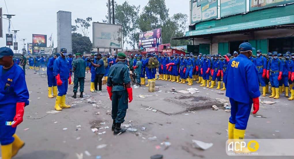 KINSHASA-ASSAINISSEMENT : BRAVO AUX BÂTISSEURS. CIVISME, DISCIPLINE, ORDRE PUBLIC 